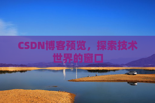 CSDN博客预览，探索技术世界的窗口